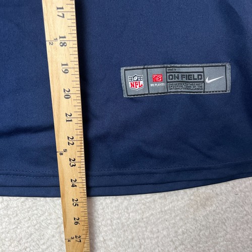 Nike Jersey Boys XL Blue Tom Brady New England Patriots NFL #12 Football Shirt - Picture 5 of 12