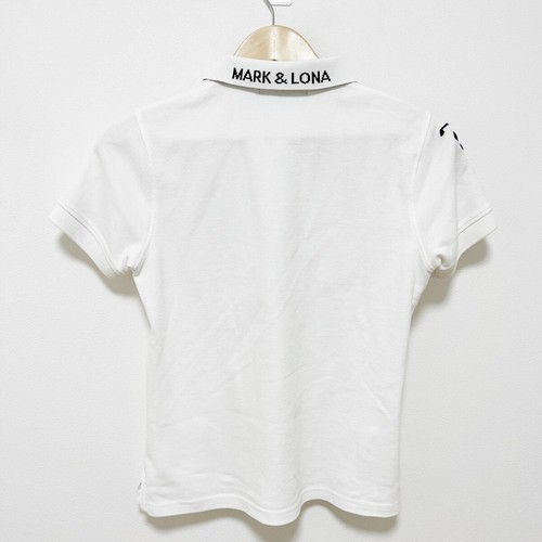Auth MARK&LONA - Cream Black Women's Polo Shirt - Picture 2 of 6