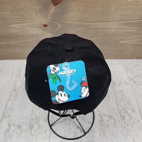 Disney Hat Cap Strap Back Black Mickey Mickey Mouse & Friends Peek-a-Boo Mens - Picture 5 of 9