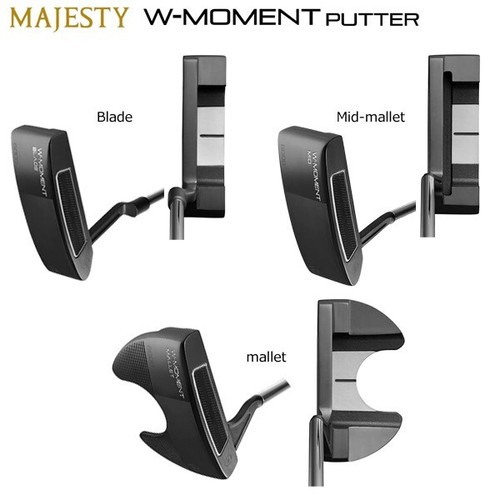 Maruman MAJESTY W-MOMENT Mid-mallet 32 in 2021 Putter With Head Cover - Picture 2 of 4