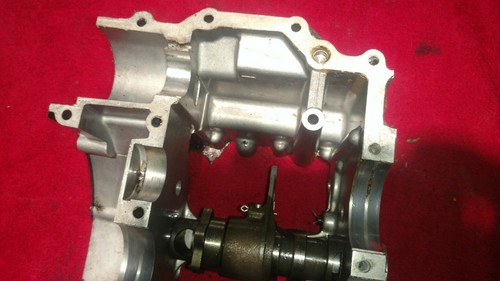 1979 Kawasaki Kz750 Twin Bottom Engine Case Shift Drum Chain - Picture 3 of 12