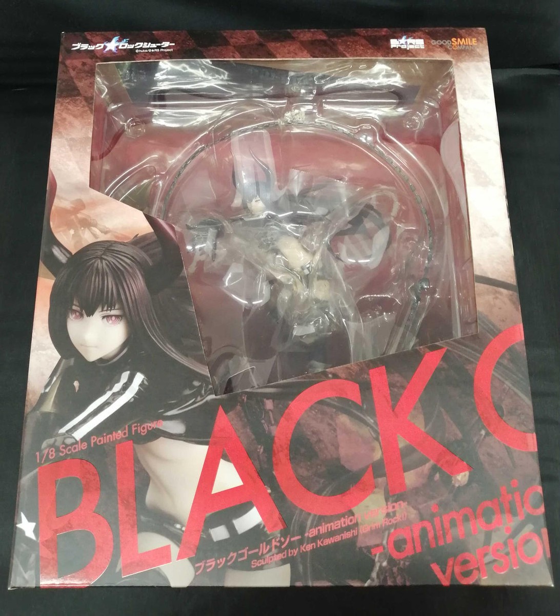 BLACK GOLD SAW ブラックゴールドソー　1/8スケールフィギュア Amazon.com: Good Smile Black Rock Shooter: Black Gold Saw
