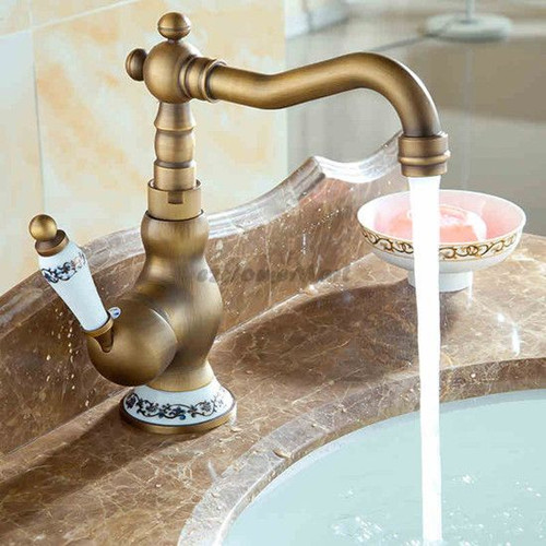 Traditional Bathroom Sink Mixer Taps Rispa