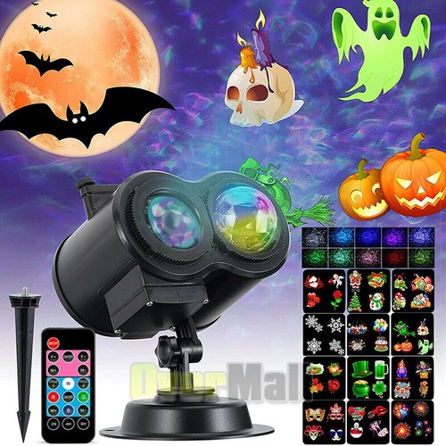 Proyector Laser Luces LED Giratorio Navidad Impermeable Para Exteriores El Hogar - Bild 3 von 65