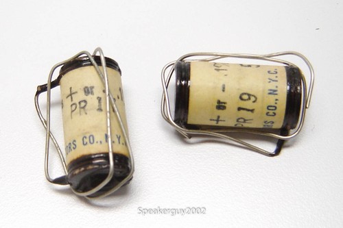 2 NOS ELCO Non-Inductive Wire-Wound Resistors / 65K Ohm .1% -- RM2 - Picture 1 of 2