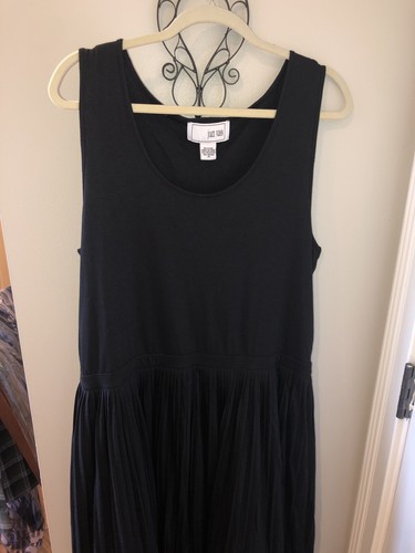 Joan Vass 2XL Hi Lo Tee Tank Dress  - Picture 2 of 7
