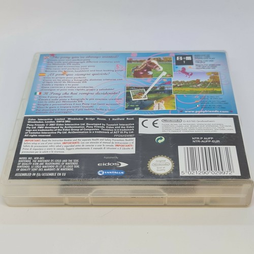 Nintendo DS Pony Friends Edios 3+ Used PAL - Picture 4 of 8