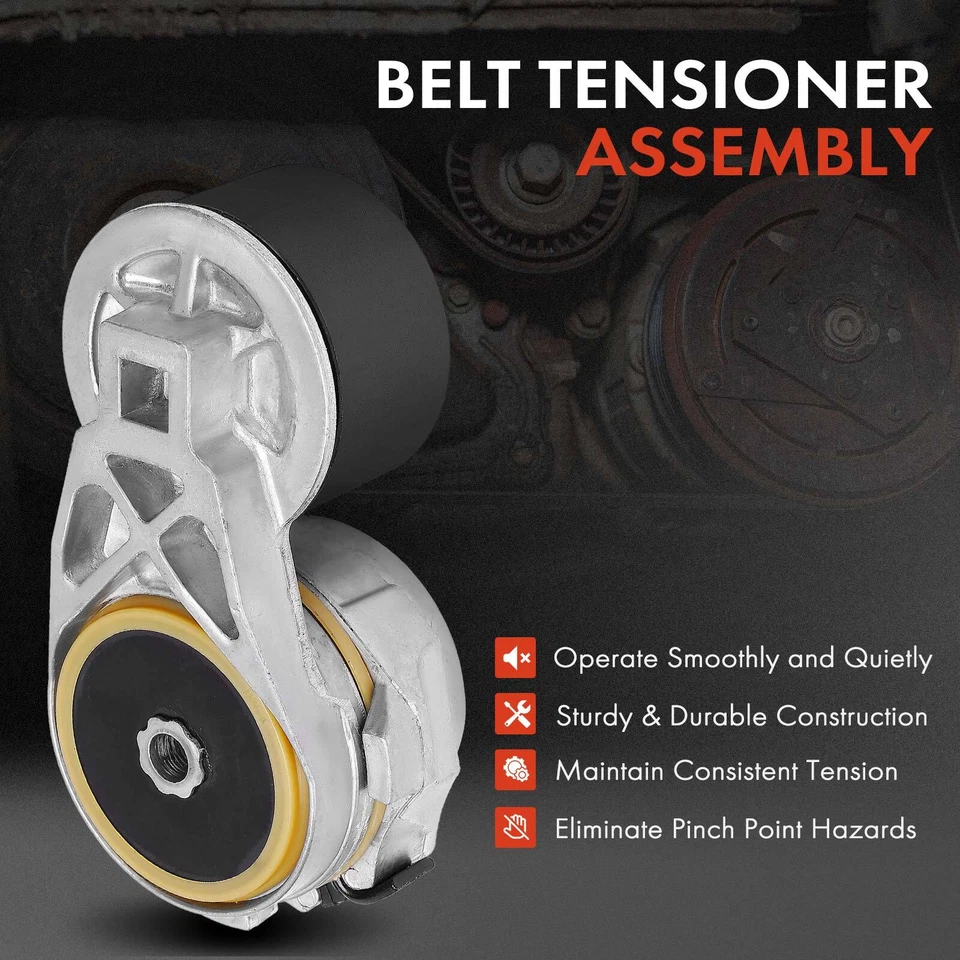 Conjunto de tensor de correa para cosechadora internacional Freightliner Kenworth Volvo Foto 2 de 4