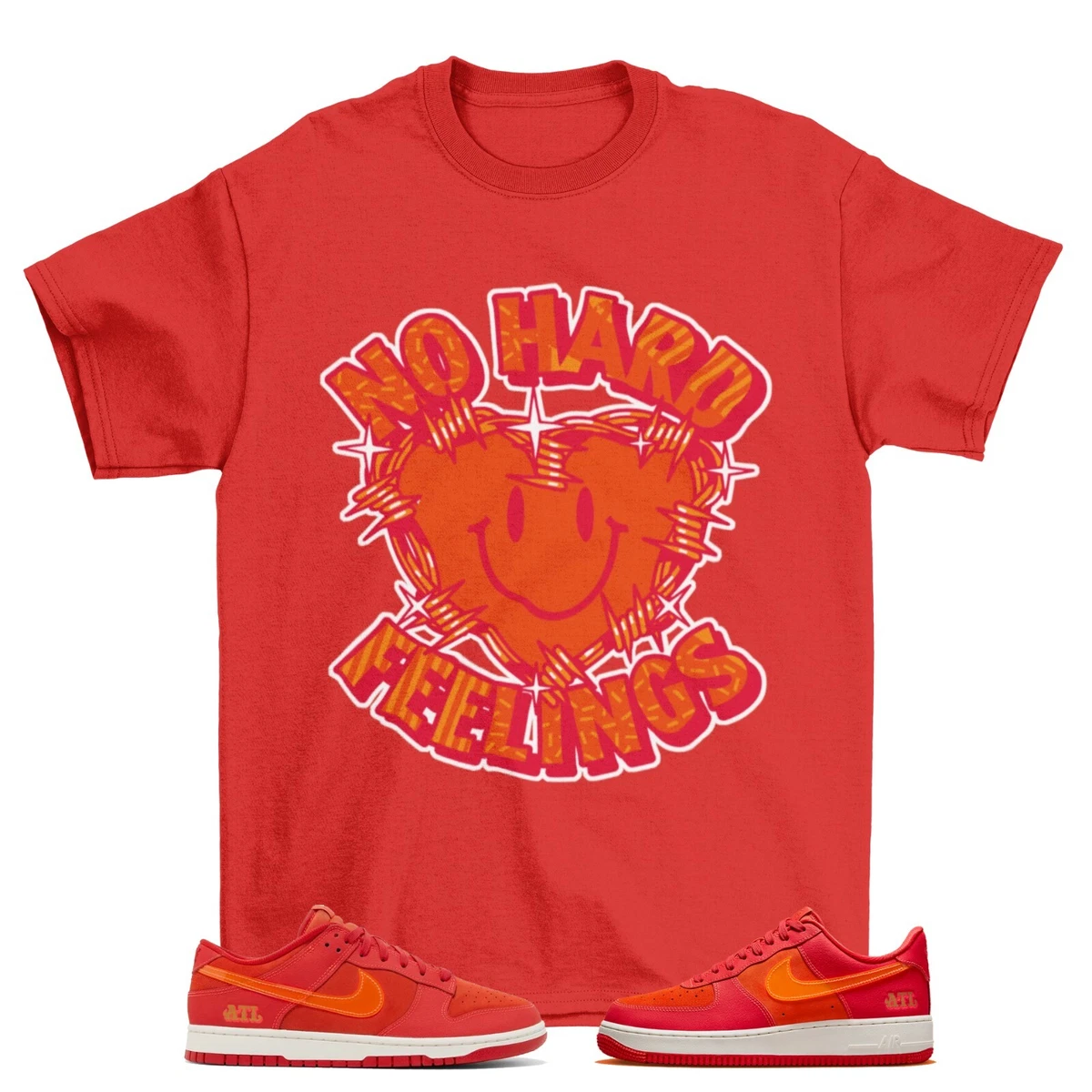 In My Feels Shirt Red to Match Dunk Low ATL Air Force 1 Low ATL