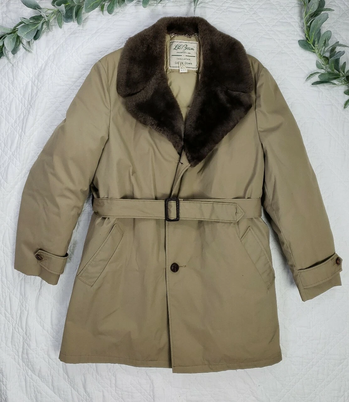 L.L. Bean Mens Insulation Goose Down Size 42