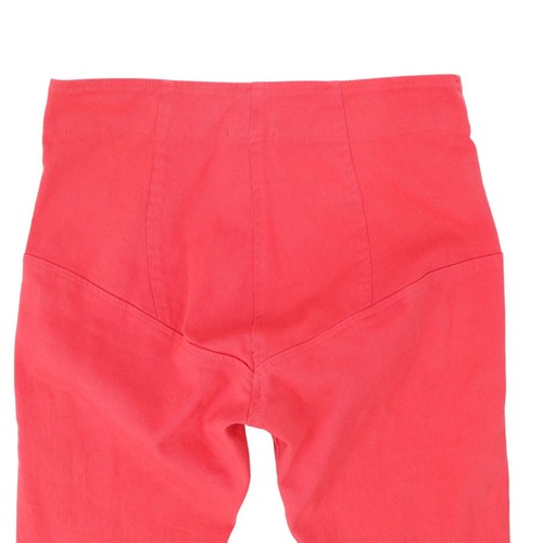 Prairie Underground Girdle Denim Front Zip Pink Stretch Skinny Pants XS - Picture 5 of 5