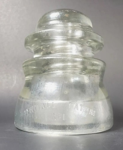 VINTAGE WHITALL TATUM No 1 GLASISOLATOR klar 10-45 - Bild 1 von 10