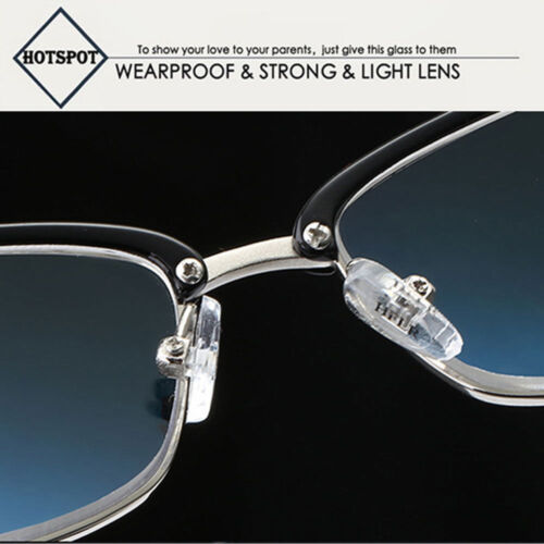 Mens Womens Reading Glasses 2 Pairs Square Frame Readers Unisex Style Specs - Picture 9 of 17