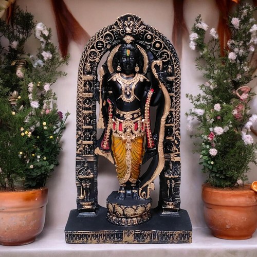 Ayodhya Lord Shree Ram Lalla Idol Statue for Home, Office ( Size: 6.5 inch ) - Imagen 4 de 4
