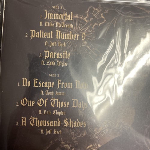 Ozzy Osbourne Patient Number 9 Exclusive Black Colored Vinyl 2LP - Picture 5 of 5