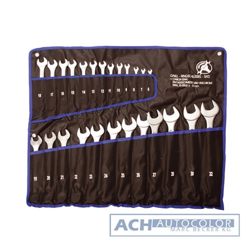 Kraftmann De BGS Juego de Llave Boca Anillo 6-32 MM 25 Piezas 1198 - Imagen 2 de 2