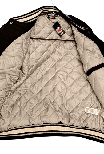 NFL Las Vegas Raiders Official Licensed Varsity Jacket,Brand New,Size: S - Picture 15 of 15