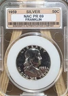 1959 Franklin Half Dollar Silver Philadelphia
