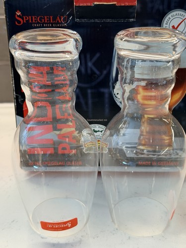 WUNDERSCHÖNES SPIEGELAU KRISTALL 7 3/8 im IPA CRAFT BEER GLAS, TOP ZUSTAND - Bild 8 von 10