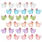  70 Pcs Miniature Animals Stuff Funny Chicken Decorative Figurine