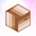 Nordic Style Hexagon Wooden Cake Dessert Fruit Dish Tray Serving Tray Home