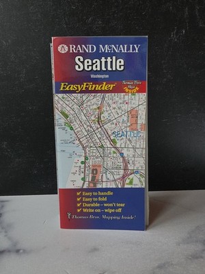 Rand McNally Seattle Washington Easyfinder