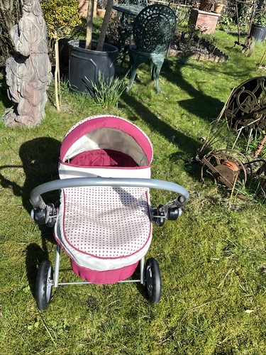 Vintage Dolls Toy ‘Silver Cross’ Pram 69high 63 X42cm pre-loved - Photo 3/17