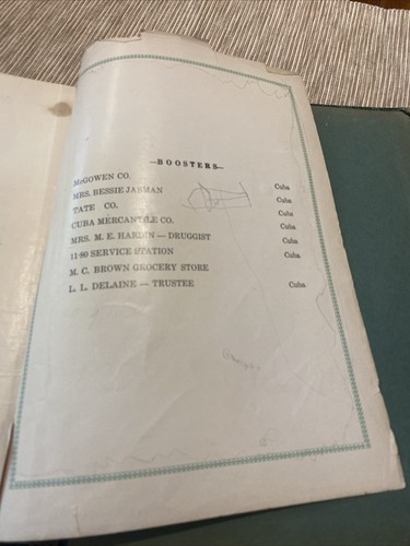 Anuario Kinterbishian Kinterbish Alabama High School Black Americana 1950 - Imagen 19 de 23