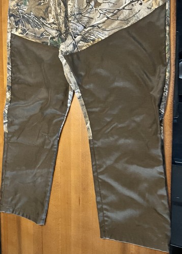 Wrangler Pro Gear Camo Hunting Pants Brush Guard Realtree Hardwood Mens 46x30 - Picture 8 of 12