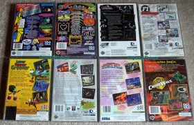 Sega Saturn Console System, 32 Games Lot, Action Replay Plus 4m, Gun Accessories