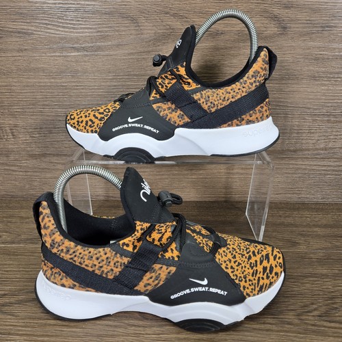 Nike Superrep Groove Leopard Print Running Gym Trainers Size UK 5 EU 38.5 - Picture 2 of 18