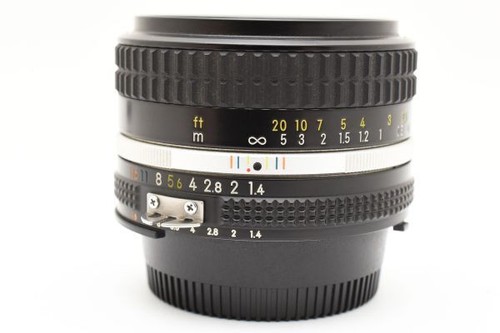Nikon AI-s 50mm F1.4 Lens Nikon Single Focus Lens AIs AI AF Manual Lens F Camera - Picture 8 of 10