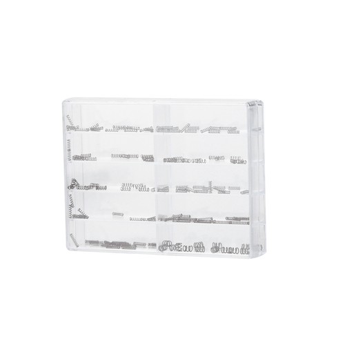 100pcs 10-Size Metal Watch Crown Pusher Spring Assortment Kit Repair Accessories - Picture 6 of 11