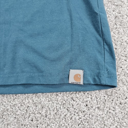 Carhartt Force Logo Teal Blue Men's 2XL T-Shirt NWOT - Picture 5 of 8
