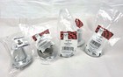 Central Brass Escutcheon Chrome Plated 4 Count 42-0615 New Sealed Free Shipping 