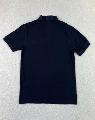 Fred Perry Polo Shirt Mens Small Navy Blue M3000 Cotton Twin
