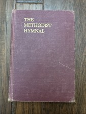 VINTAGE THE METHODIST HYMNAL Official Hymnal of the Methodist Church HC 1939 VGC
