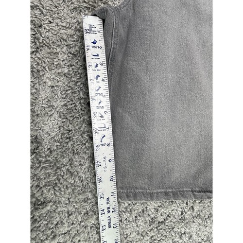 H&M Men’s Baggy Fit Denim Shorts Knee Length Size 36 Gray Color New With Tags - Picture 5 of 11
