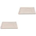  2 stücke Silikon Kuchen Mold Backsteinmauer Fondant Form Kuchen Dekorieren