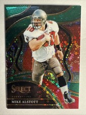 2023 Panini Select - Club Level - #233 Neon Green Prism - Mike Alstott /5