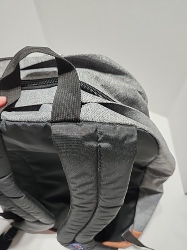 JanSport Cool Student Backpack with 15 Laptop 5 Pocket Gray Letterman - Picture 5 of 24