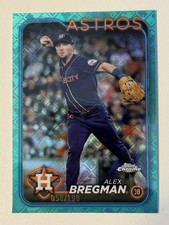 2024 Topps Chrome Logofractor Edition Alex Bregman 58/199