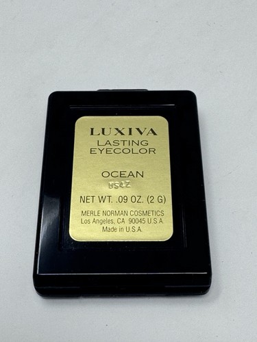 Merle Norman Luxiva Lasting Eyecolor Eyeshadow OCEAN 14636 0.09oz/2G NEW - Picture 4 of 6