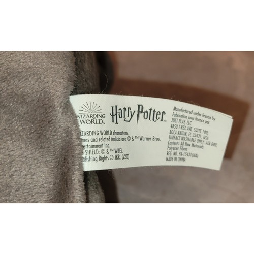 Zauberwelt Harry Potter Hagrids Hund FANG Plüsch 16 in grau Spielzeug RAR - Bild 3 von 10