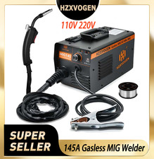145A No Need Gas MIG Welder 110V 220V Gasless MIG IGBT Inverter for Beginner