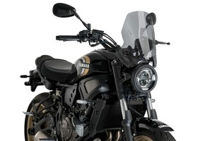 CUPOLINO PUIG NAKED N.G. SPORT PER YAMAHA XSR 700 2021 2023 FUME CHIARO 21430H