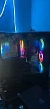 Gaming Tower Desktop PC Black RGB Lighting Dedicated Graphics USB