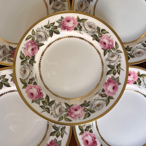 ROYAL WORCESTER piatti da dessert da giardino made in British 3 - Foto 2 di 11