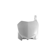 Acerbis Front Number Plate - White 2042240002