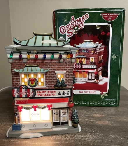 DEPT 56 A Christmas Story - Chop Suey Palace - Complete - Retired 2008